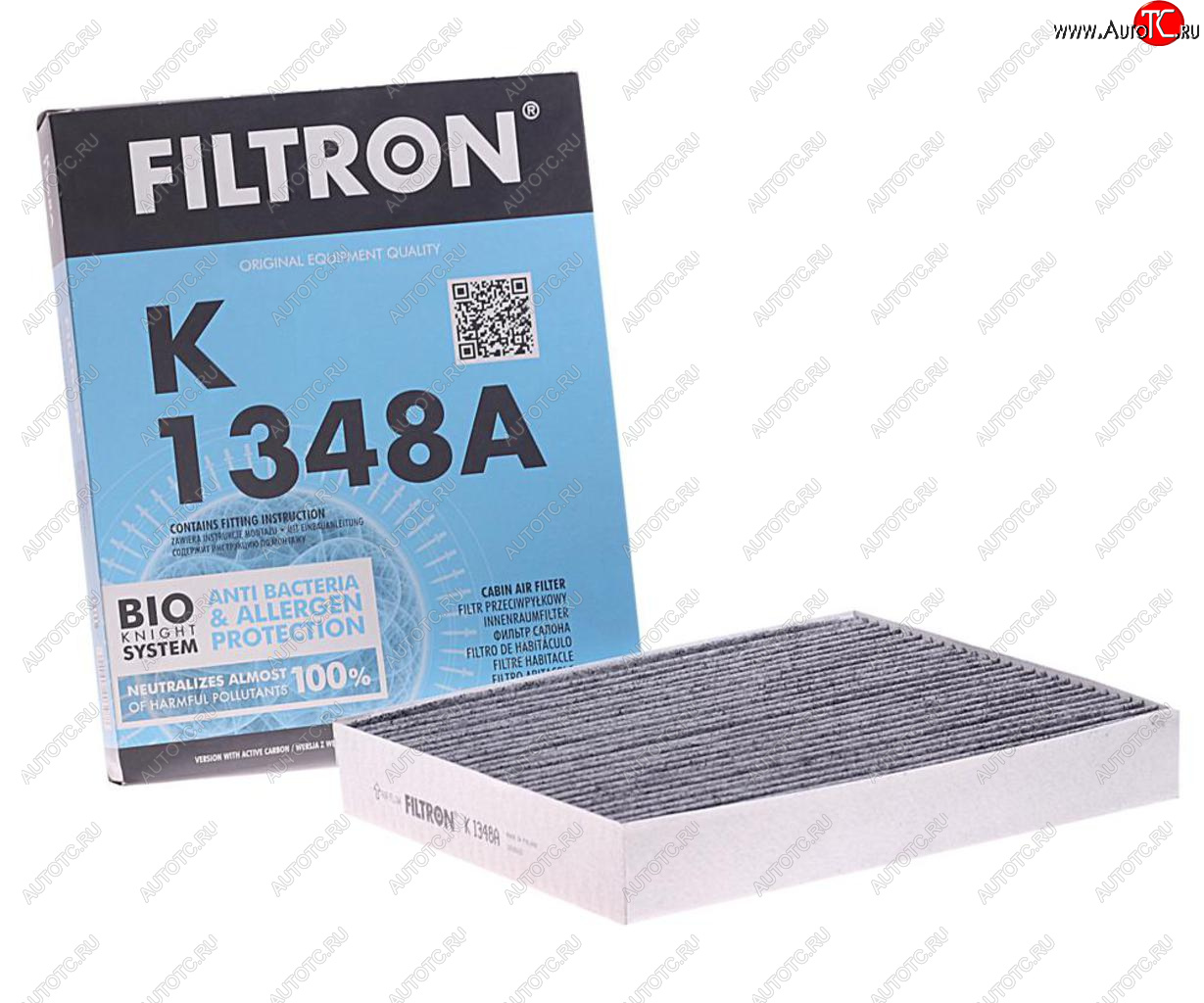 1 179 р. Фильтр воздушный салона FORD Mondeo (14-) угольный FILTRON FILTRON k1348a  с доставкой в г. Майкоп