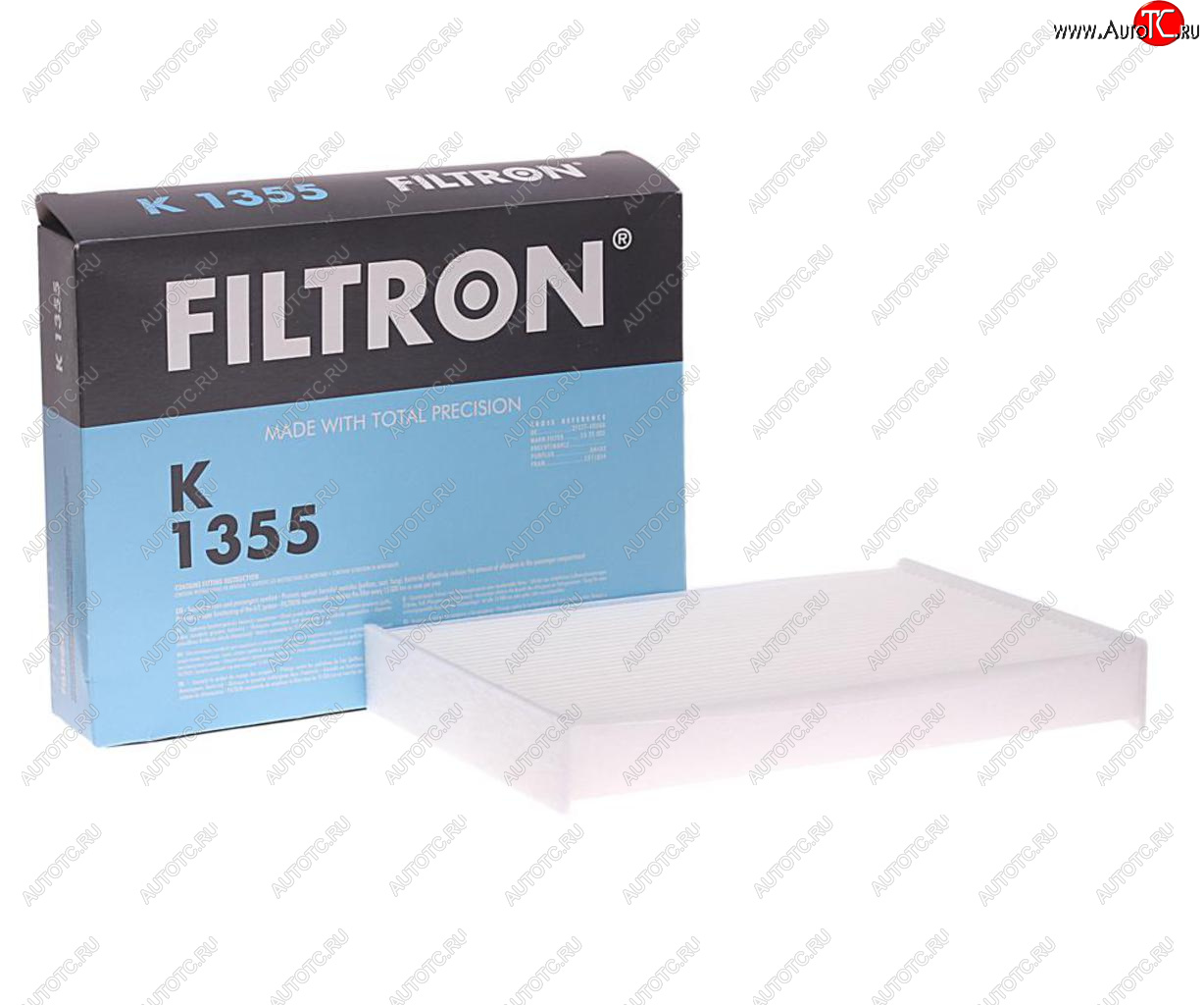 379 р. Фильтр воздушный салона NISSAN Qashqai (13-) FILTRON FILTRON k1355  с доставкой в г. Майкоп