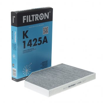 1 269 р. Фильтр воздушный салона BMW X3 (G01) угольный FILTRON FILTRON k1425a  с доставкой в г. Майкоп. Увеличить фотографию 1