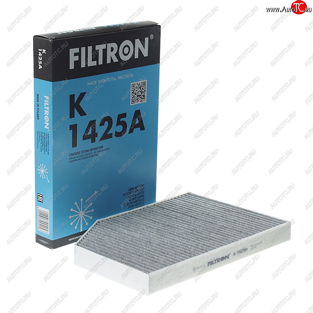 1 269 р. Фильтр воздушный салона BMW X3 (G01) угольный FILTRON FILTRON k1425a  с доставкой в г. Майкоп