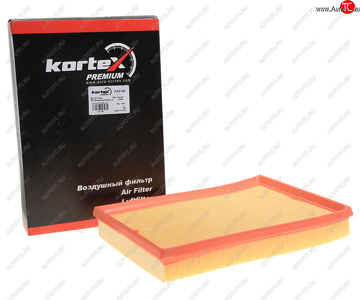 529 р. Фильтр воздушный OPEL Corsa C,Meriva (03-) KORTEX KORTEX ka0188  с доставкой в г. Майкоп