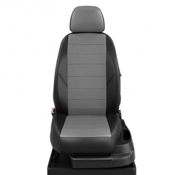 8 199 р. Авточехлы KIA Sportage (10-16) HYUNDAI IX35(10-16),Tucson(10-15) экокожа черно-серые компл.AVTOLIDER AVTOLIDER ka15-0906-ec02  с доставкой в г. Майкоп. Увеличить фотографию 1