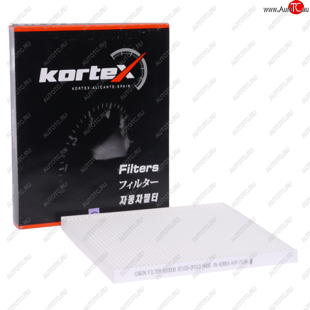 499 р. Фильтр воздушный салона KIA Cerato (04-),Carnival (05-),Sorento (09-) KORTEX KORTEX kc0009 KORTEX kc0009  с доставкой в г. Майкоп