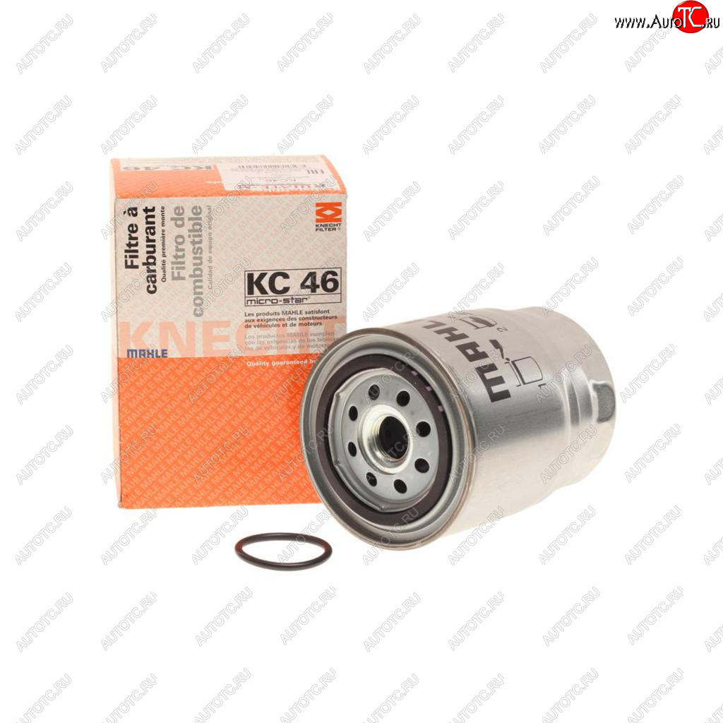 2 589 р. Фильтр топливный MITSUBISHI Pajero (91-) HYUNDAI Porter (2.5 TD) (замена на KC578D) MAHLE MAHLE kc46  с доставкой в г. Майкоп