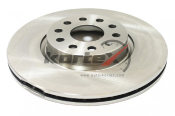 4 699 р. Диск тормозной VW Caddy,Golf,Jetta,Passat AUDI A3,Q3 SEAT Leon SKODA Yeti передний (1шт.) KORTEX KORTEX kd0114  с доставкой в г. Майкоп. Увеличить фотографию 5