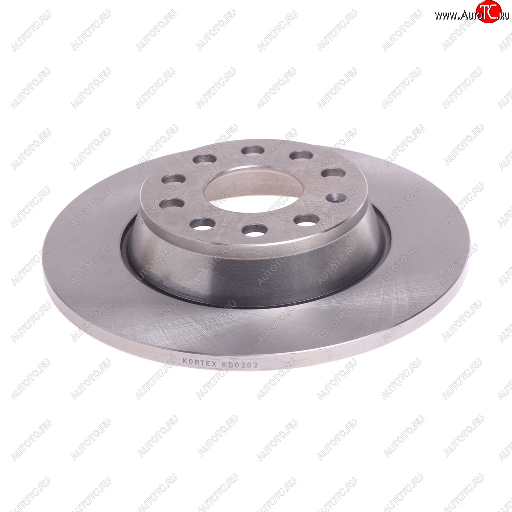 2 979 р. Диск тормозной VW Passat (05-),Tiguan AUDI A3 SKODA Superb (08-) задний (1шт.) (min 2шт.) KORTEX KORTEX kd0202  с доставкой в г. Майкоп