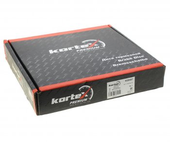 2 379 р. Диск тормозной VW Golf (09-13),Jetta (05-10) AUDI A3 (03-12) задний (1шт.) KORTEX KORTEX kd0407  с доставкой в г. Майкоп. Увеличить фотографию 4