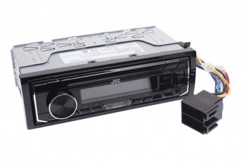9 799 р. Магнитола автомобильная 1DIN JVC JVC kd-x355  с доставкой в г. Майкоп. Увеличить фотографию 1
