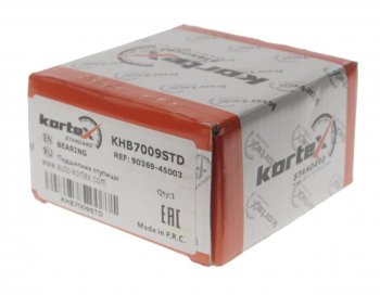1 659 р. Подшипник ступицы TOYOTA Avensis (05-) передней KORTEX KORTEX khb7009std  с доставкой в г. Майкоп. Увеличить фотографию 2