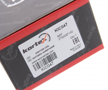 989 р. Катушка зажигания HYUNDAI Sonata NF (08-),ix35 KIA Cerato (08-) KORTEX KORTEX kic047 KORTEX kic047  с доставкой в г. Майкоп. Увеличить фотографию 4