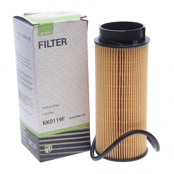 1 279 р. Фильтр топливный IVECO Daily (05-) GREEN FILTER GREEN FILTER kk0119f GREEN FILTER kk0119f  с доставкой в г. Майкоп. Увеличить фотографию 1