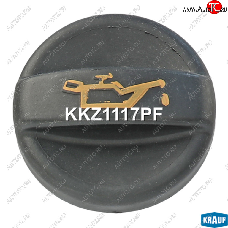 248 р. Крышка PEUGEOT 107,206,307,308 CITROEN C1,C2,C3 маслозаливной горловины KRAUF KRAUF kkz1117pf  с доставкой в г. Майкоп