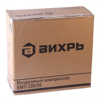 17 999 р. Компрессор пневматический 220В 2.0кВт 8атм. 300лмин. ресивер-50л ВИХРЬ ВИХРЬ кмп-300-50  с доставкой в г. Майкоп. Увеличить фотографию 7