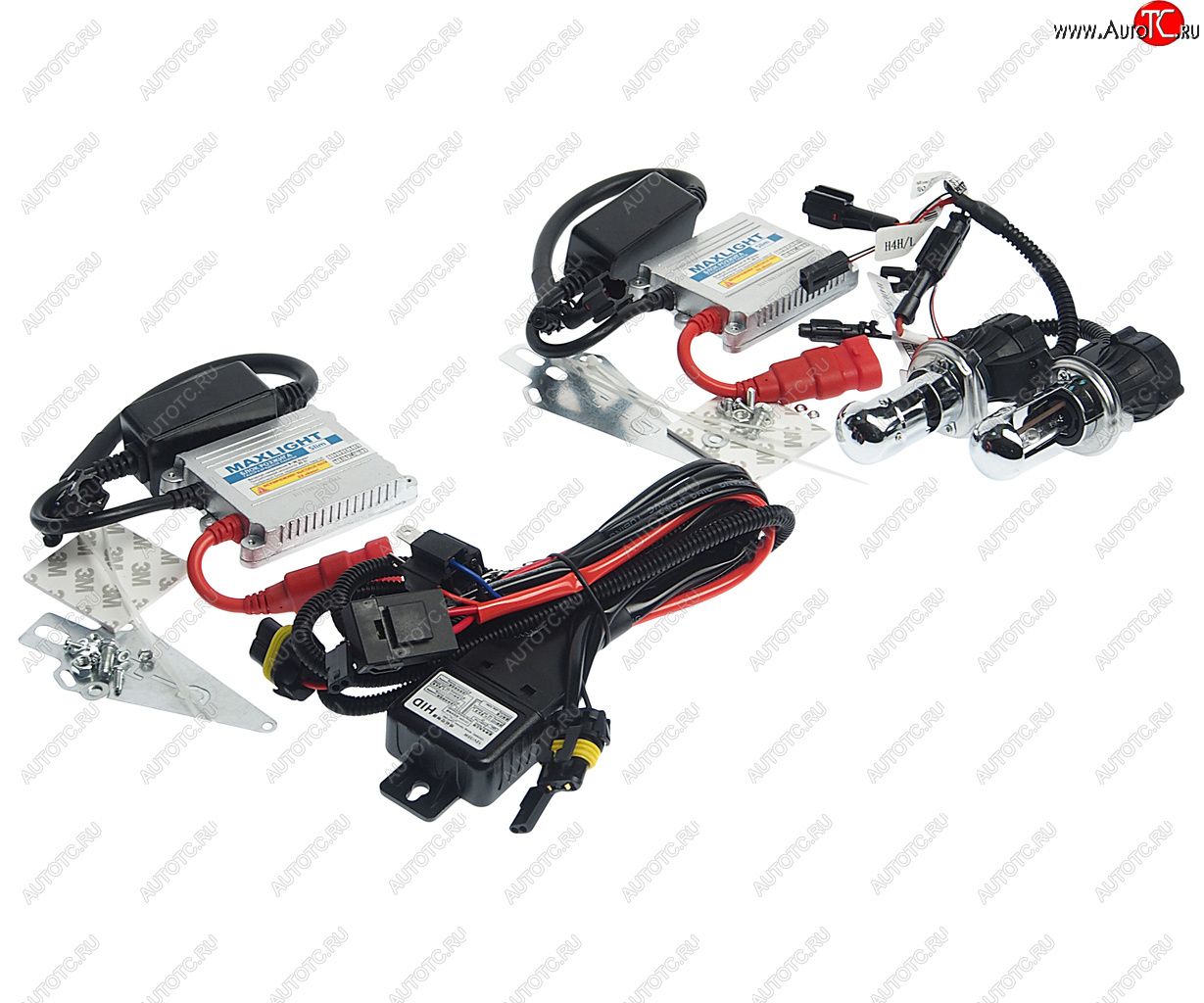 3 399 р. Оборудование ксеноновое набор H4 5000K Slim MAXLIGHT MAXLIGHT kms lcl h4h-l50  с доставкой в г. Майкоп