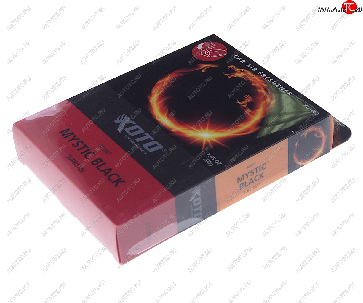 629 р. Ароматизатор под сиденье гелевый (Mystic Black) 180г Supreme KOTO KOTO ko1602  с доставкой в г. Майкоп