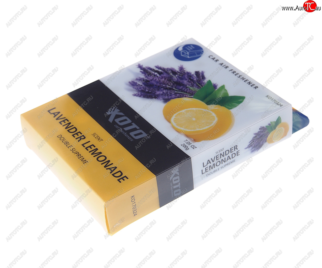 629 р. Ароматизатор под сиденье гелевый (Lavender Lemonade) 180г Double supreme KOTO KOTO ko170324  с доставкой в г. Майкоп