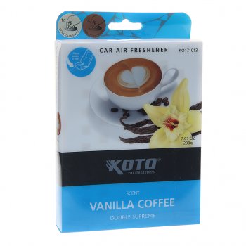 629 р. Ароматизатор под сиденье гелевый (Vanilla Coffee) 180г Double supreme KOTO KOTO ko171013  с доставкой в г. Майкоп. Увеличить фотографию 1