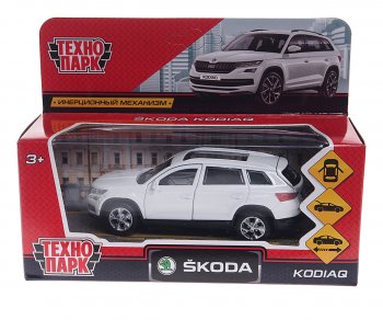 1 099 р. Модель автомобиля SKODA Kodiaq металлическая ТЕХНОПАРК ТЕХНОПАРК kodiaq-12fil-sr  с доставкой в г. Майкоп. Увеличить фотографию 2