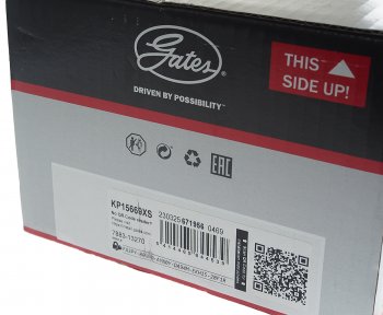 16 699 р. Комплект ГРМ FORD Fusion,Focus 2 (1.41.6) с насосом водяным GATES GATES kp15669xs  с доставкой в г. Майкоп. Увеличить фотографию 6
