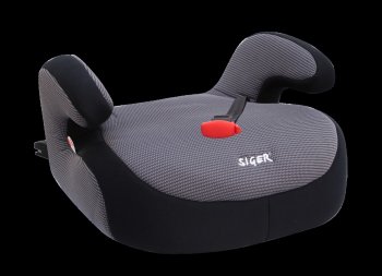 5 499 р. Подушка авт.детская БУСТЕР 22-36кг (III) 6-12лет серая Isofix SIGER SIGER kres0187  с доставкой в г. Майкоп. Увеличить фотографию 1