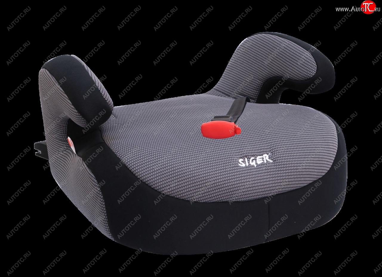 5 499 р. Подушка авт.детская БУСТЕР 22-36кг (III) 6-12лет серая Isofix SIGER SIGER kres0187  с доставкой в г. Майкоп