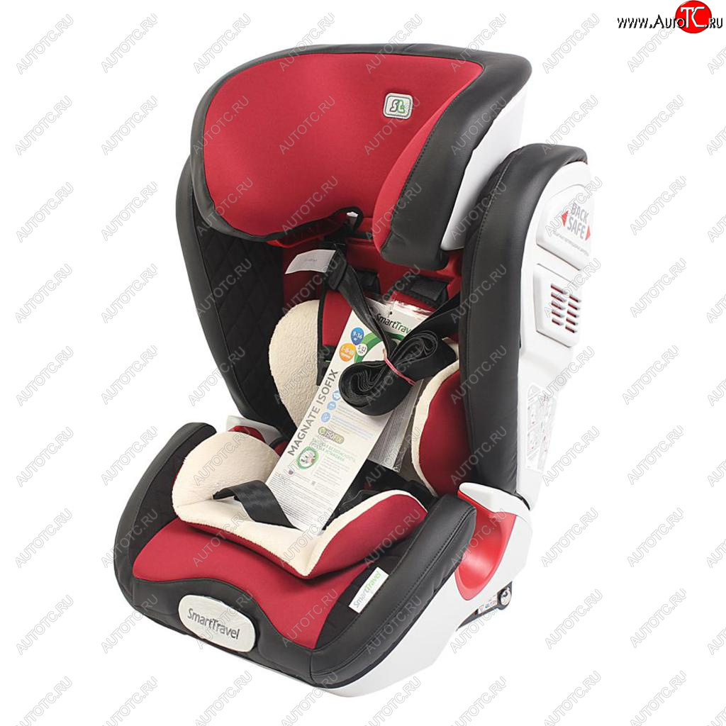15 299 р. Автокресло детское 9-36кг (l-ll-lll) 1-12лет бордово-корич. трансформер Isofix Magnate SMART TRAVEL SMART TRAVEL kres2069 SMART TRAVEL kres2069  с доставкой в г. Майкоп