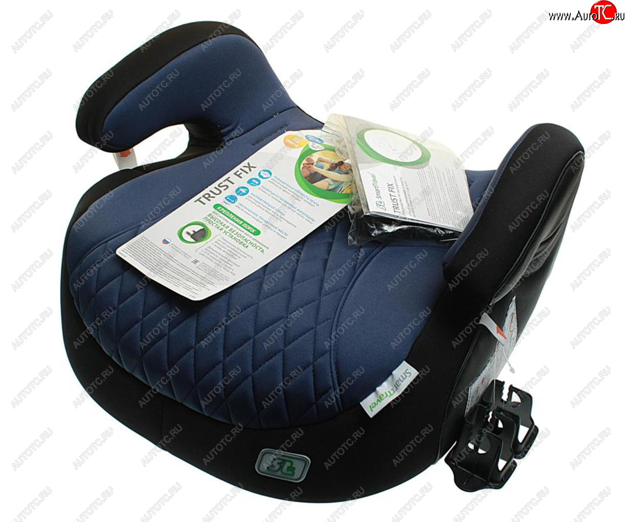 5 699 р. Подушка авт.детская БУСТЕР 22-36кг (III) 6-12лет синяя Isofix SMART TRAVEL SMART TRAVEL kres2074 SMART TRAVEL kres2074  с доставкой в г. Майкоп
