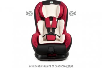 8 649 р. Автокресло детское 0-18кг (0+I) 0-4лет марсала Leader SMART TRAVEL SMART TRAVEL kres2078  с доставкой в г. Майкоп. Увеличить фотографию 2