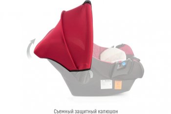 5 599 р. Автокресло детское 0-13кг (0+) 0-1.5лет марсала First SMART TRAVEL SMART TRAVEL kres2081  с доставкой в г. Майкоп. Увеличить фотографию 8
