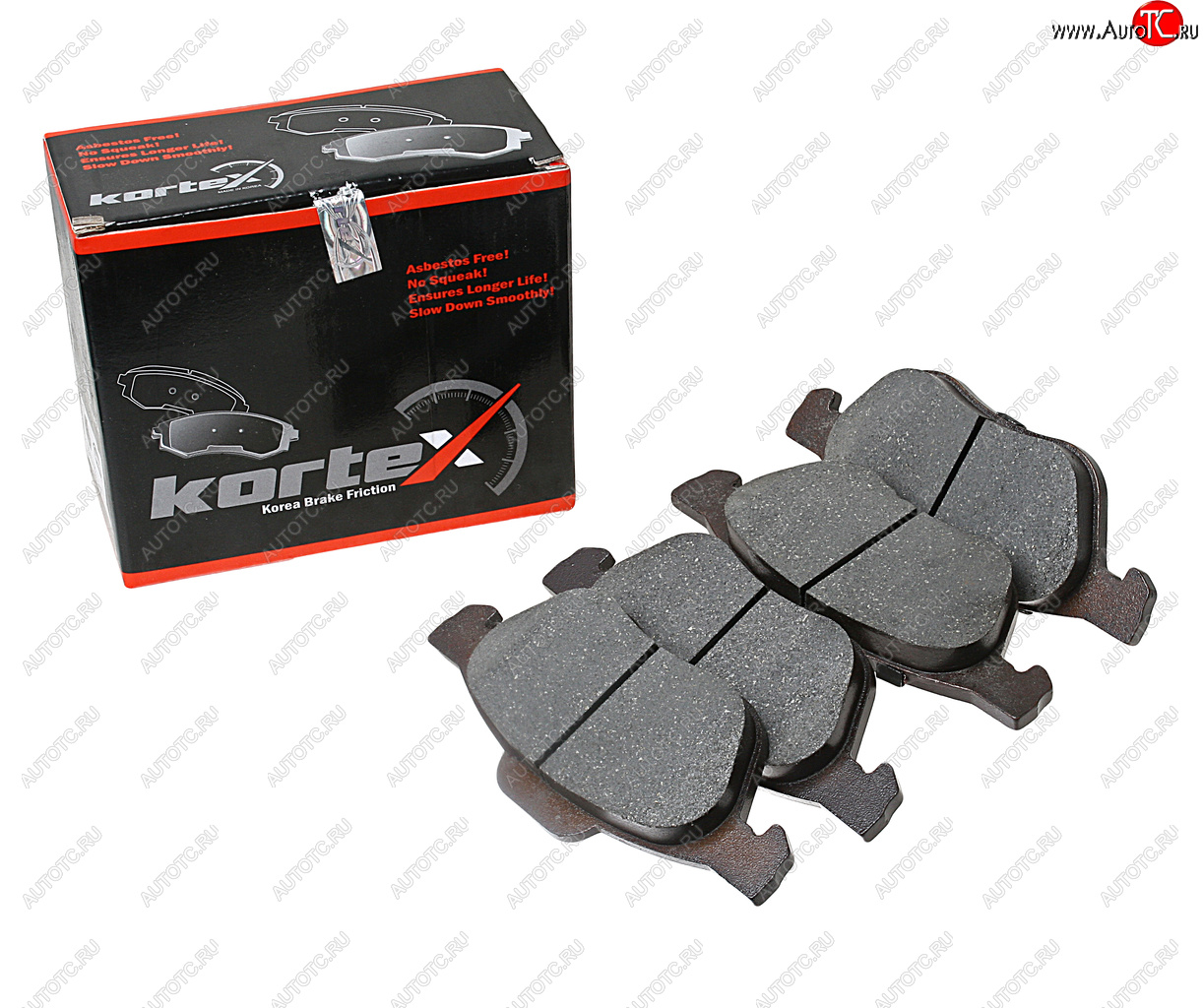 2 389 р. Колодки тормозные передние (4шт.) KORTEX Renault Megane седан  дорестайлинг (2002-2006)  с доставкой в г. Майкоп