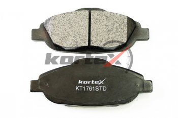 1 569 р. Колодки тормозные передние (4шт.) KORTEX Peugeot 308 T7 хэтчбек 5 дв. дорестайлинг (2007-2011)  с доставкой в г. Майкоп. Увеличить фотографию 4