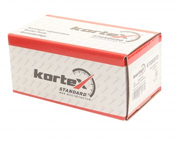 1 499 р. Колодки тормозные задние (4шт.) KORTEX Nissan Primera 3 седан P12 (2001-2008)  с доставкой в г. Майкоп. Увеличить фотографию 2