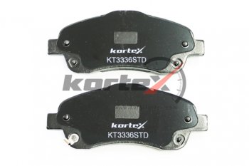 1 999 р. Колодки тормозные передние (4шт.) KORTEX Toyota Avensis T250 седан дорестайлинг (2003-2006)  с доставкой в г. Майкоп. Увеличить фотографию 3