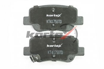 979 р. Колодки тормозные задние (4шт.) KORTEX Toyota Avensis T270 седан 1-ый рестайлинг (2011-2015)  с доставкой в г. Майкоп. Увеличить фотографию 3
