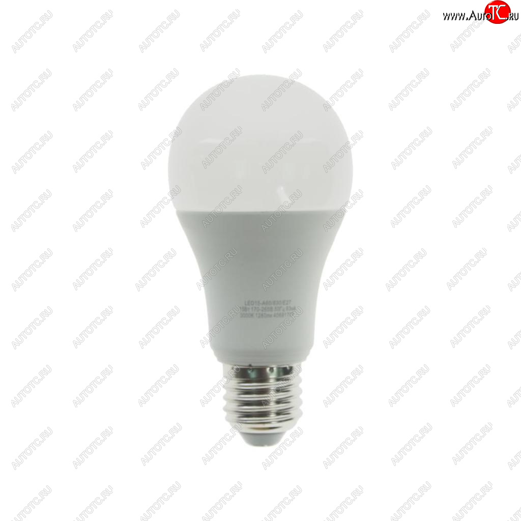 183 р. Лампа светодиодная E27 A60 15W (125W) 220V теплый BasicPower CAMELION CAMELION led15-a60830e27  с доставкой в г. Майкоп