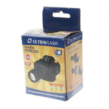 419 р. Фонарь налобный ULTRAFLASH ULTRAFLASH led5354  с доставкой в г. Майкоп. Увеличить фотографию 3