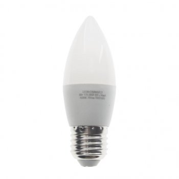 129 р. Лампа светодиодная E27 С35 8W (75W) 220V холодный BasicPower CAMELION CAMELION led8-c35845e27  с доставкой в г. Майкоп. Увеличить фотографию 1