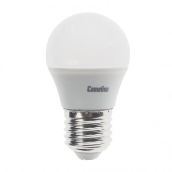 129 р. Лампа светодиодная E27 G45 8W (75W) 220V холодный BasicPower CAMELION CAMELION led8-g45845e27  с доставкой в г. Майкоп. Увеличить фотографию 1