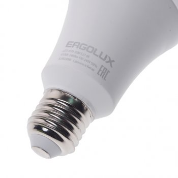 329 р. Лампа светодиодная E27 A70 35W (300W) 220V холодный ERGOLUX ERGOLUX led-a70-35w-e27-4k  с доставкой в г. Майкоп. Увеличить фотографию 2
