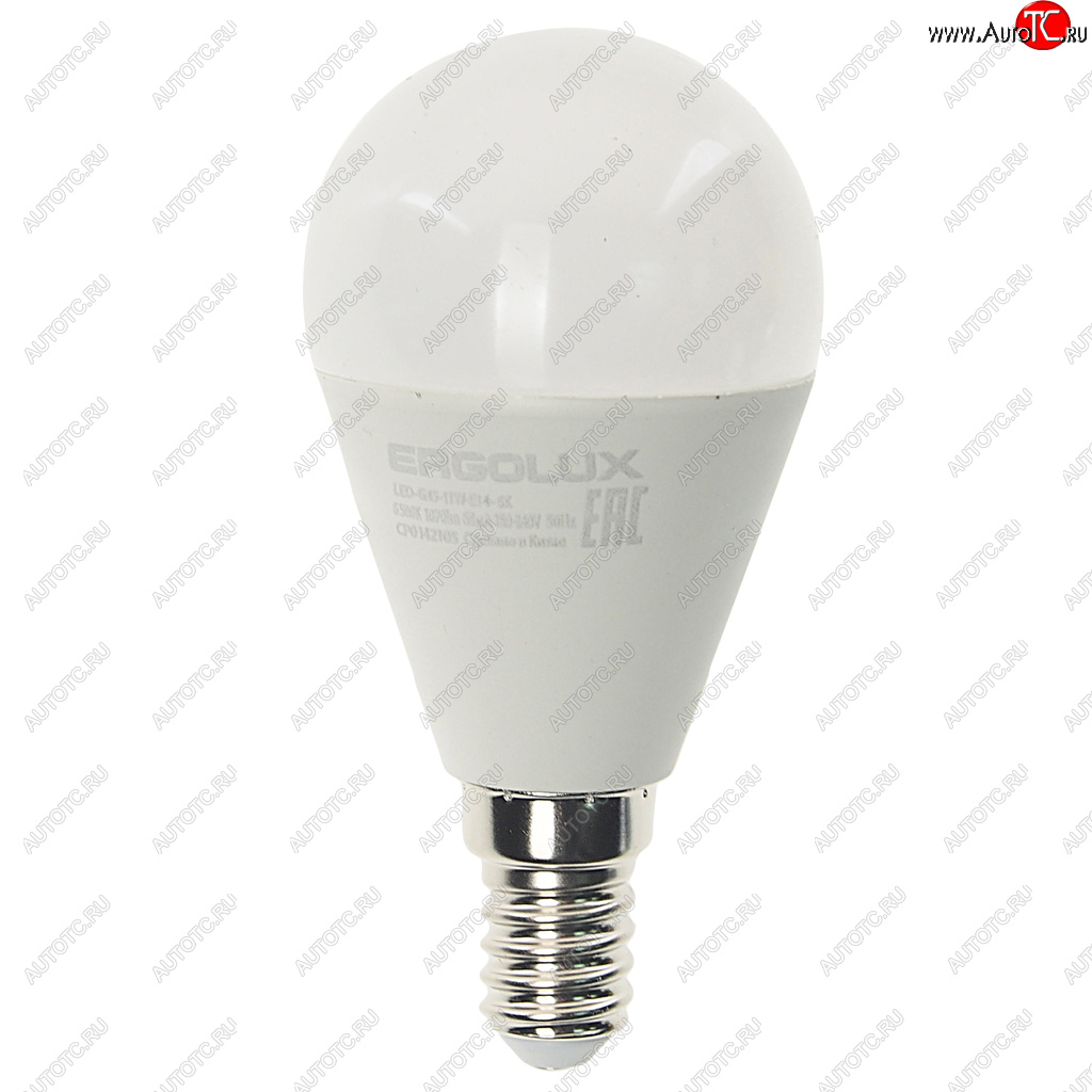 100 р. Лампа светодиодная E14 G45 11W (95W) 220V дневной свет ERGOLUX ERGOLUX led-g45-11w-e14-6k  с доставкой в г. Майкоп