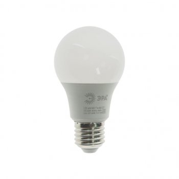 92 р. Лампа светодиодная E27 A60 11W (110W) 220V холодный ЭРА ЭРА led-smd-a60-11w-840-e27  с доставкой в г. Майкоп. Увеличить фотографию 1