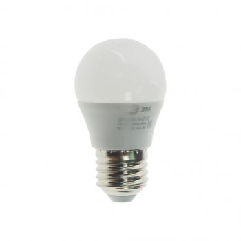 103 р. Лампа светодиодная E27 P45 7W (60W) 220V теплый ЭРА ЭРА led-smd-p45-7w-827-e27  с доставкой в г. Майкоп. Увеличить фотографию 1