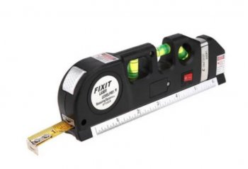 689 р. Уровень лазерный 190мм 3 глазка FIXIT FIXIT level pr03  с доставкой в г. Майкоп. Увеличить фотографию 1