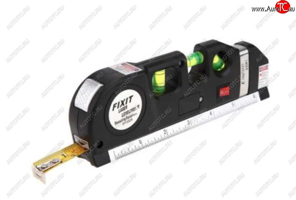 689 р. Уровень лазерный 190мм 3 глазка FIXIT FIXIT level pr03  с доставкой в г. Майкоп