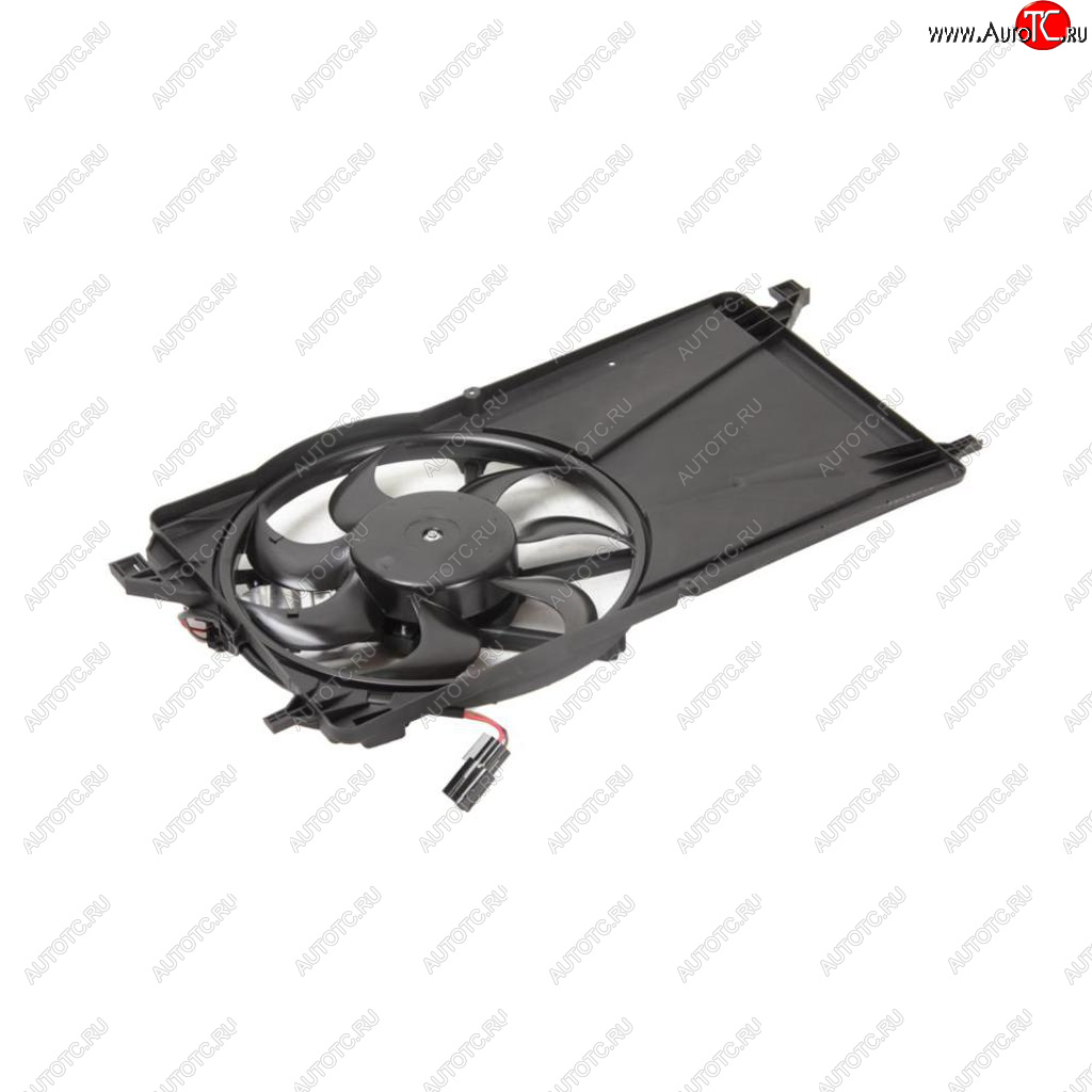10 349 р. Вентилятор FORD Focus (04-) (1.82.0) охлаждения радиатора с кожухом LUZAR LUZAR lfk1020  с доставкой в г. Майкоп