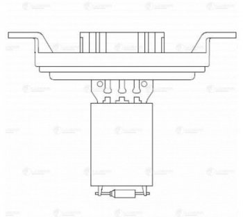 1 499 р. Резистор УАЗ-3163 отопителя добавочный (тип Delphi) LUZAR LUZAR lfr0363  с доставкой в г. Майкоп. Увеличить фотографию 7