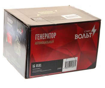 20 849 р. Генератор ЛАДА Vesta,X-Ray (1.6) 14В 200А комплект (предохранитель 100А) STARTVOLT STARTVOLT lg 0181  с доставкой в г. Майкоп. Увеличить фотографию 4
