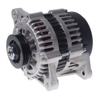 11 299 р. Генератор DAEWOO Matiz (01-) CHEVROLET Spark (05-) (0.81.0 I) (3PK,тип DELPHI) 14В 65А STARTVOLT STARTVOLT lg 0553  с доставкой в г. Майкоп. Увеличить фотографию 1