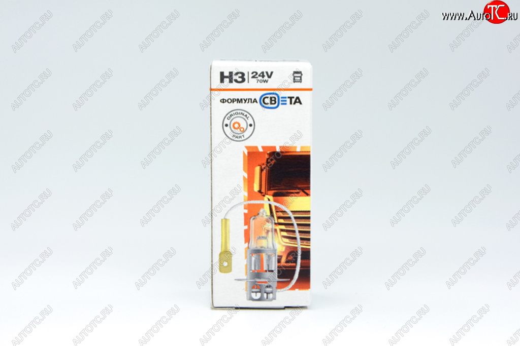 82 р. Лампа 24V H3 70W PK22s ФОРМУЛА СВЕТА ФОРМУЛА СВЕТА lhi032470fsp1 ФОРМУЛА СВЕТА lhi032470fsp1  с доставкой в г. Майкоп