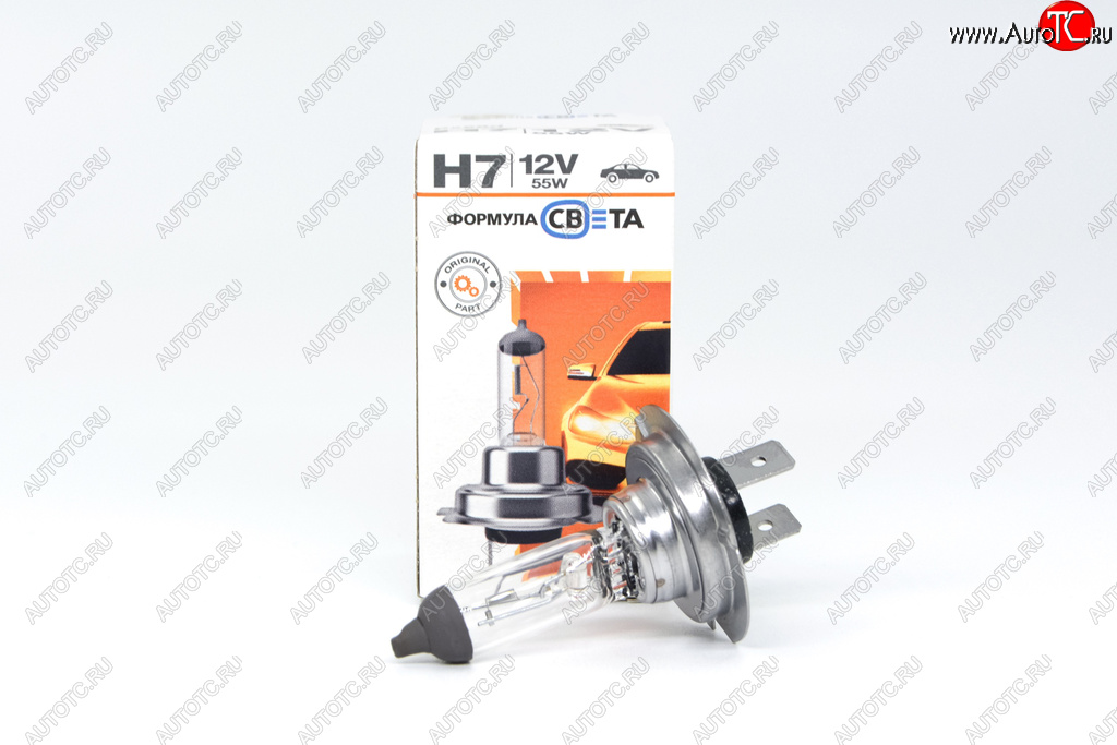 91 р. Лампа 12V H7 55W PX26d ФОРМУЛА СВЕТА ФОРМУЛА СВЕТА lhi071255fsp1  с доставкой в г. Майкоп